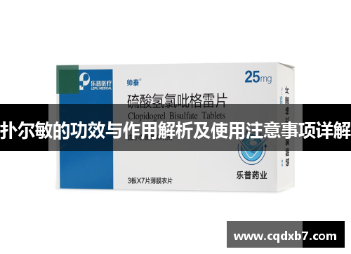 扑尔敏的功效与作用解析及使用注意事项详解